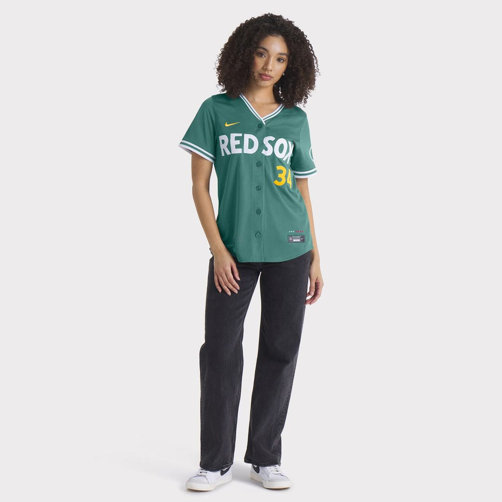 David Ortiz Boston Red Sox Nike Women's 2025 City Connect Limited Retired Player Jersey - Green