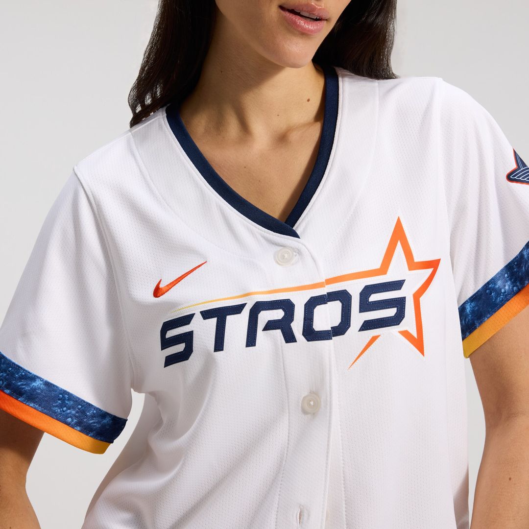Houston Astros Nike Women's 2025 City Connect Limited Jersey - White