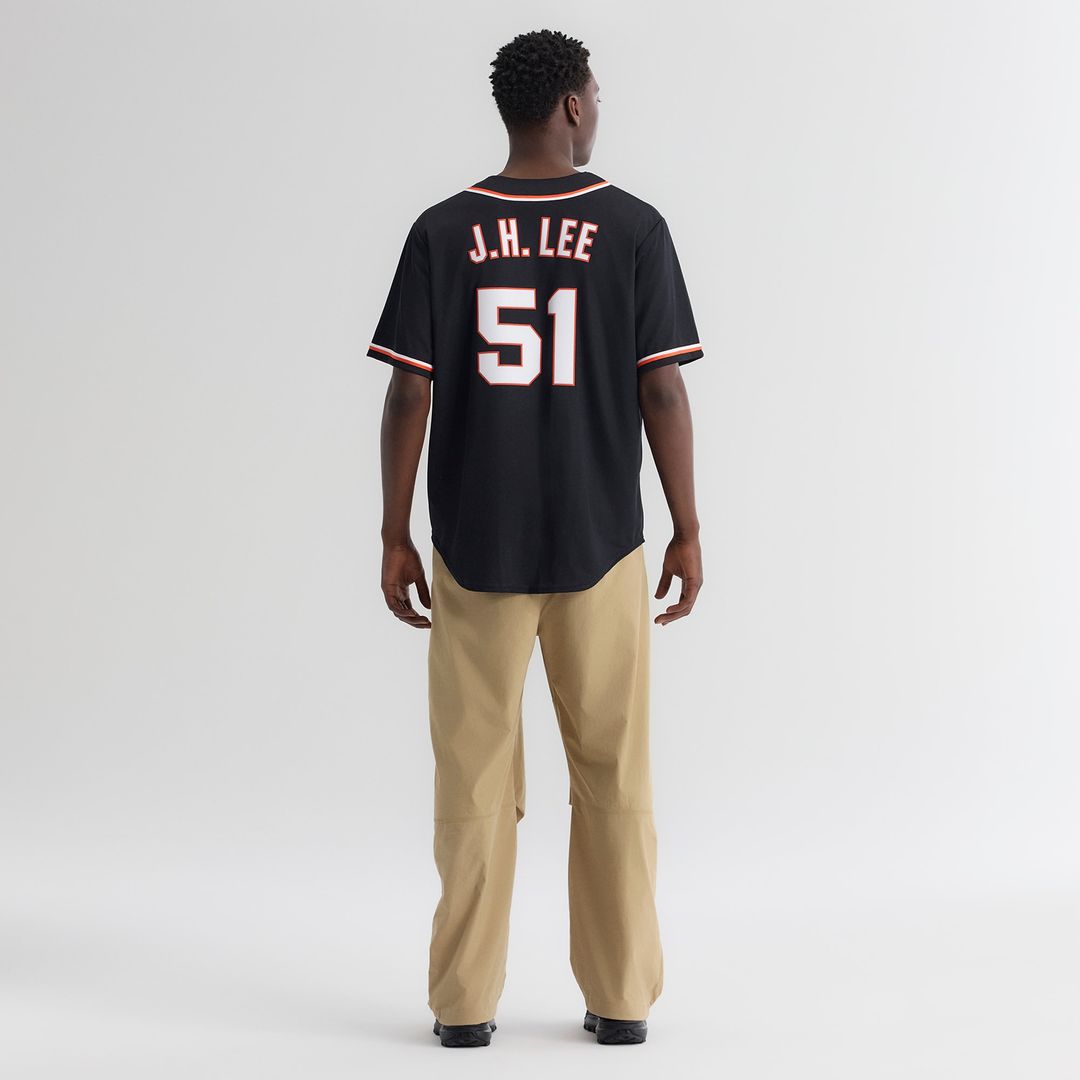 Jung Hoo Lee San Francisco Giants Nike Fashion Replica Black Out Jersey