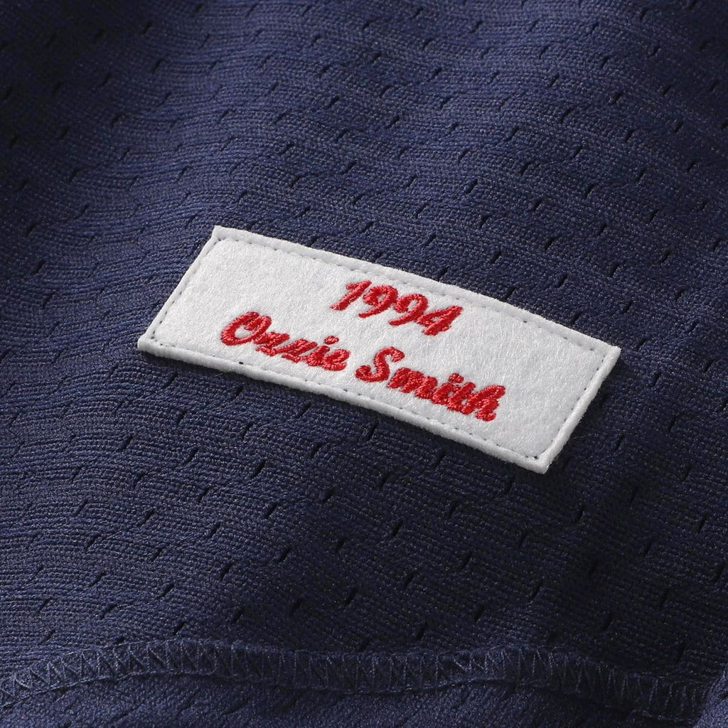 Ozzie Smith St. Louis Cardinals Mitchell & Ness Authentic Batting Practice Jersey - Navy