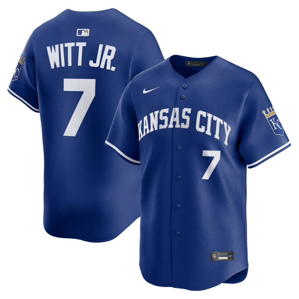 Bobby Witt Jr. Kansas City Royals Nike Alternate 2 Limited Player Jersey - Royal