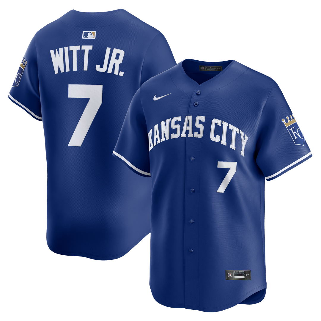 Bobby Witt Jr. Kansas City Royals Nike Alternate 2 Limited Player Jersey - Royal