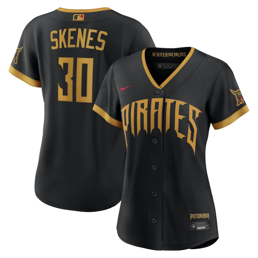 Paul Skenes Pittsburgh Pirates Nike Women's 2026 City Connect Stadium Jersey - Black