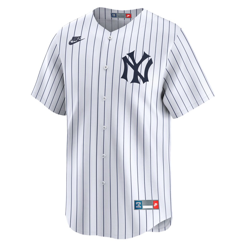 Babe Ruth New York Yankees Nike Throwback Cooperstown Collection Limited Jersey - White