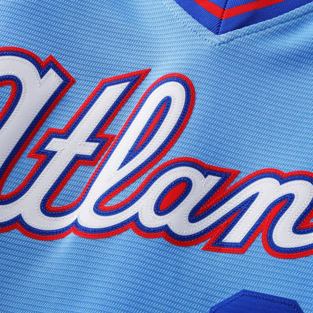 Chipper Jones Atlanta Braves Nike 2026 City Connect Stadium Jersey - Powder Blue