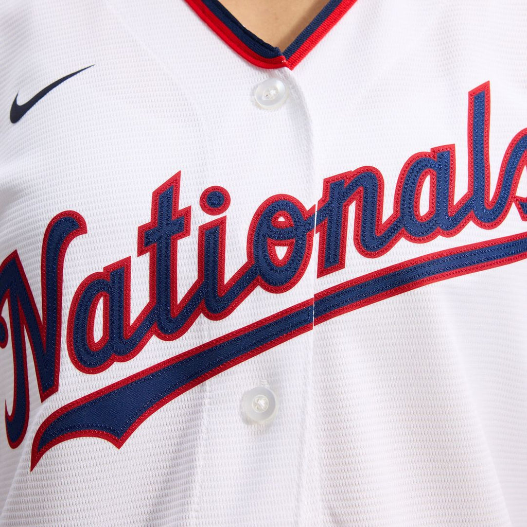 CJ Abrams Washington Nationals Nike Women's Home Replica Player Jersey - White