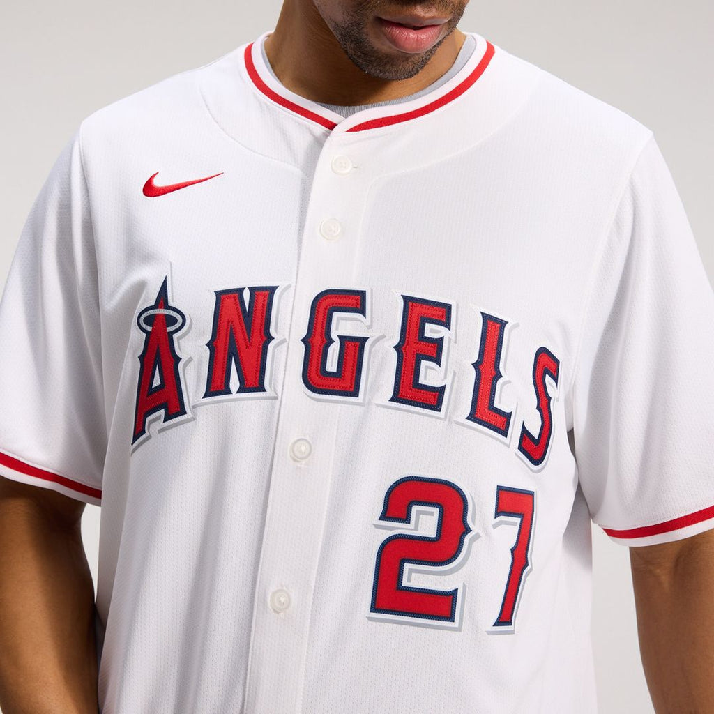 Mike Trout Los Angeles Angels Nike Alternate Limited Player Jersey - Red