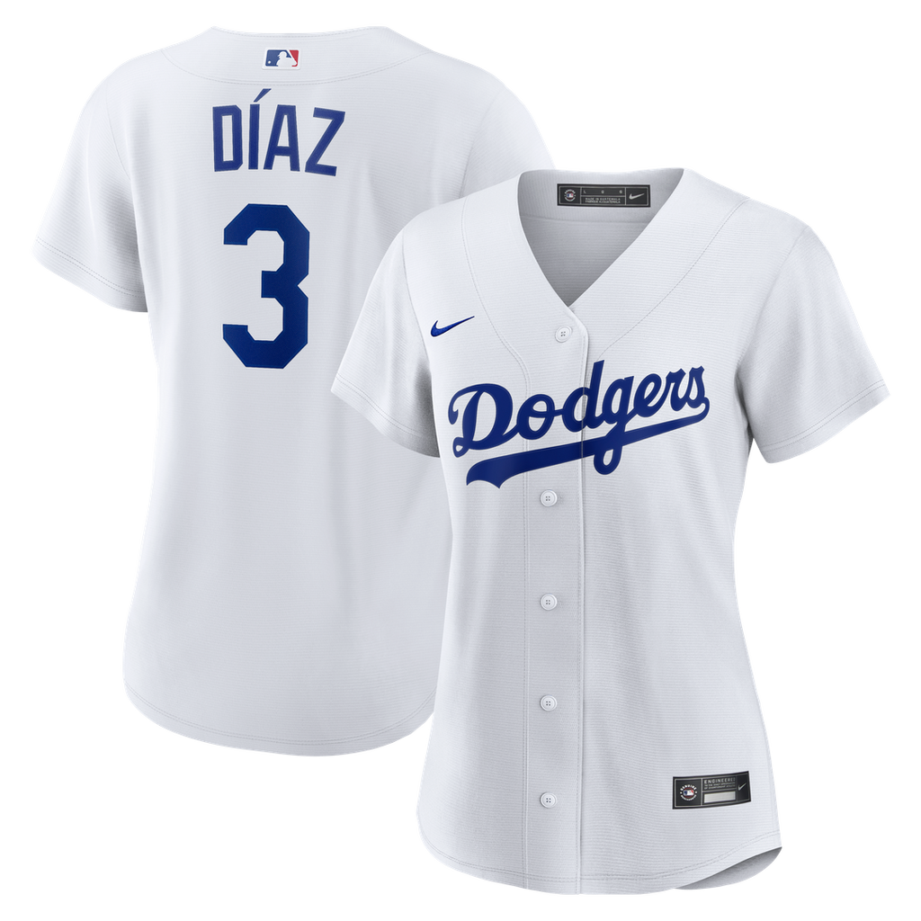 Edwin Díaz Los Angeles Dodgers Nike Women's Home Replica Jersey - White