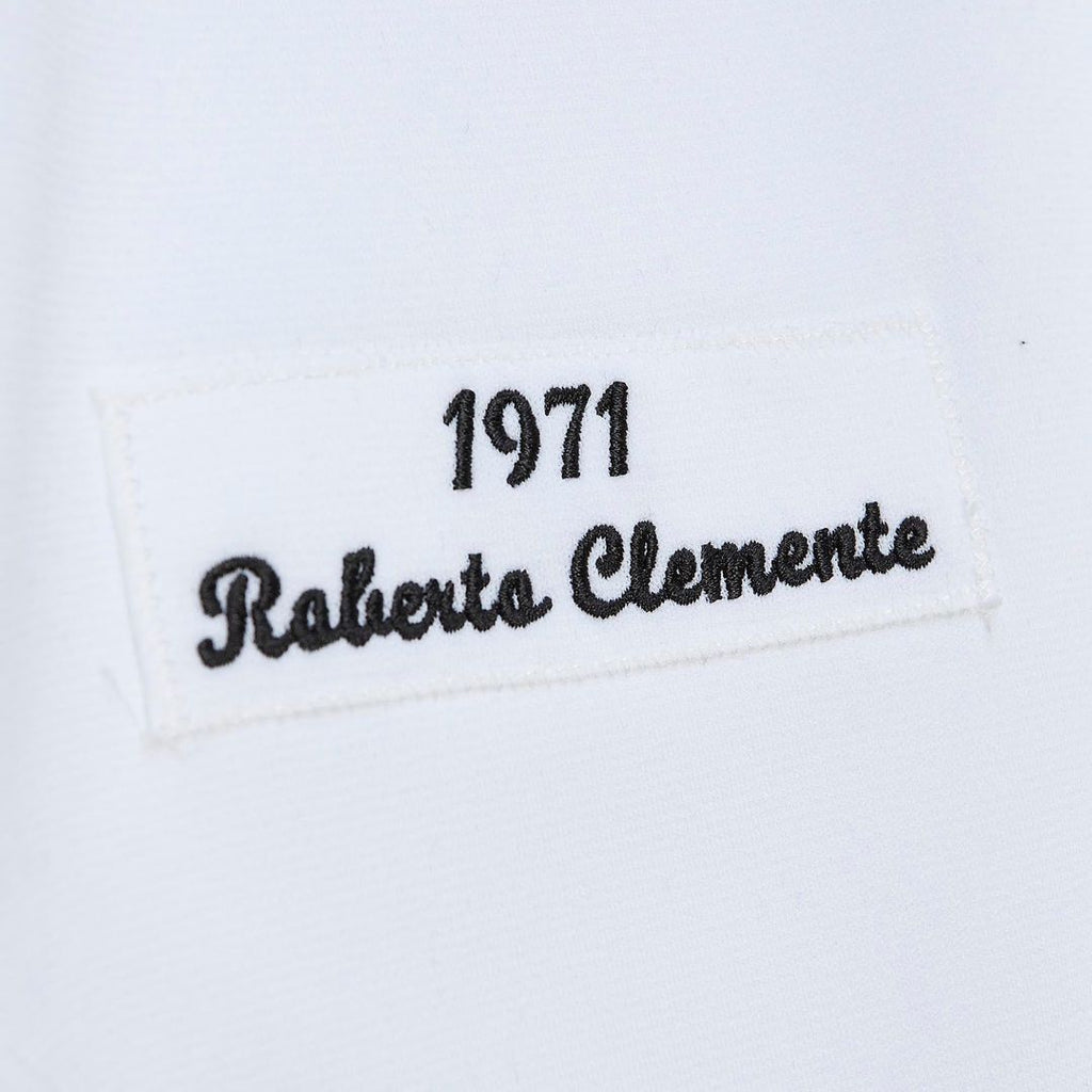 Roberto Clemente Pittsburgh Pirates Mitchell & Ness Cooperstown Collection Authentic Jersey - White