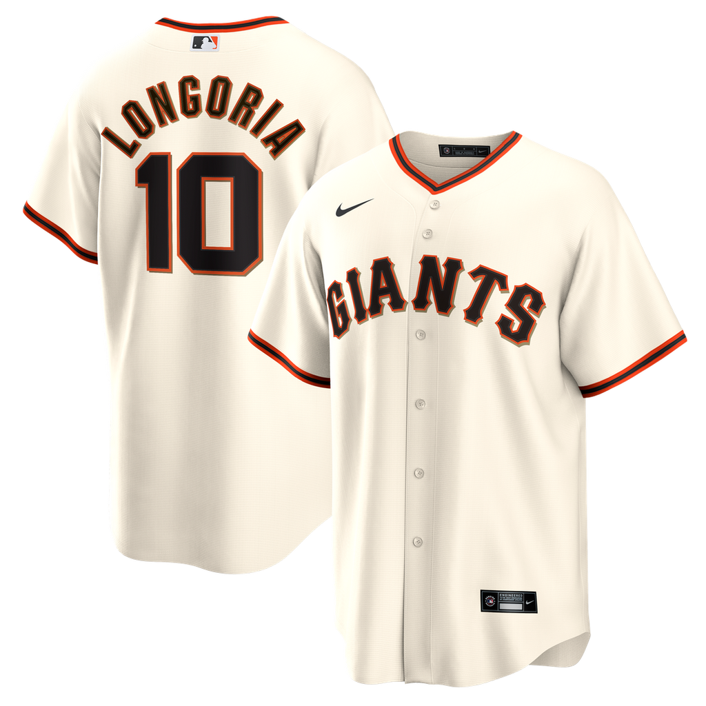 Evan Longoria San Francisco Giants Nike Home Retired Player Replica Jersey - Cream