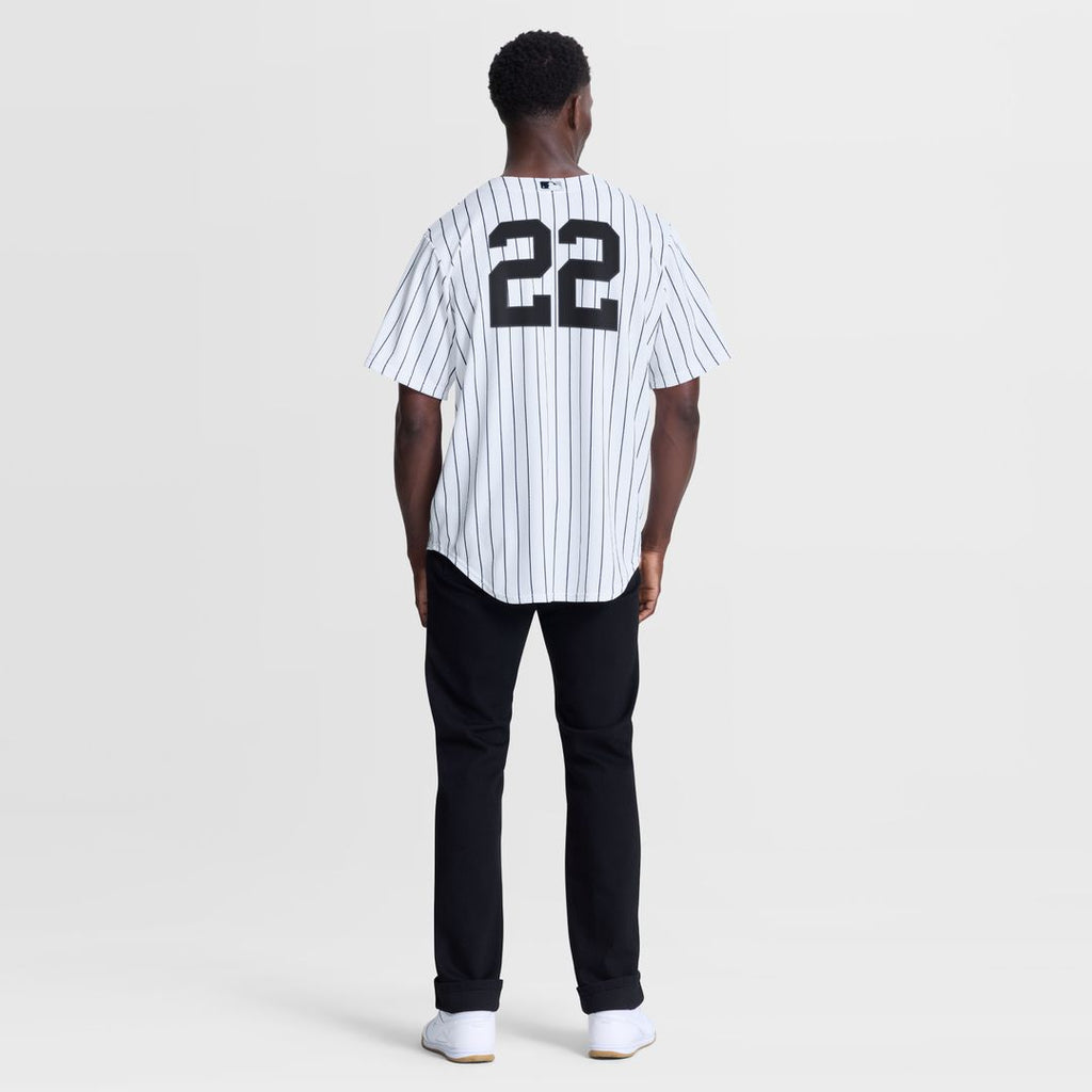 Ben Rice New York Yankees Nike Home Replica Jersey - White