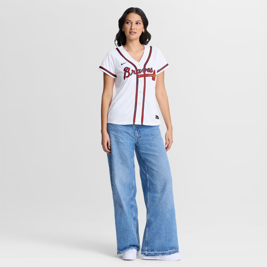 Drake Baldwin Atlanta Braves Nike Women's Home Replica Jersey - White