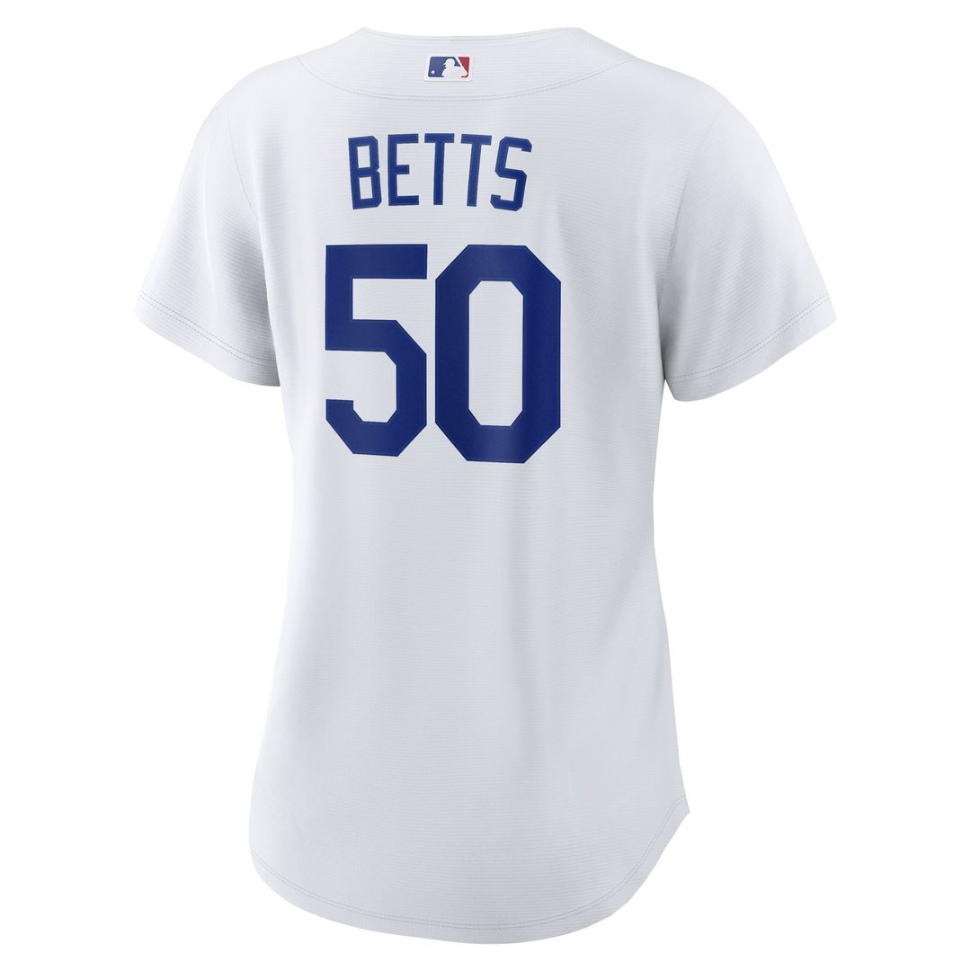 Mookie Betts Los Angeles Dodgers Nike Women's Home Replica Jersey - White