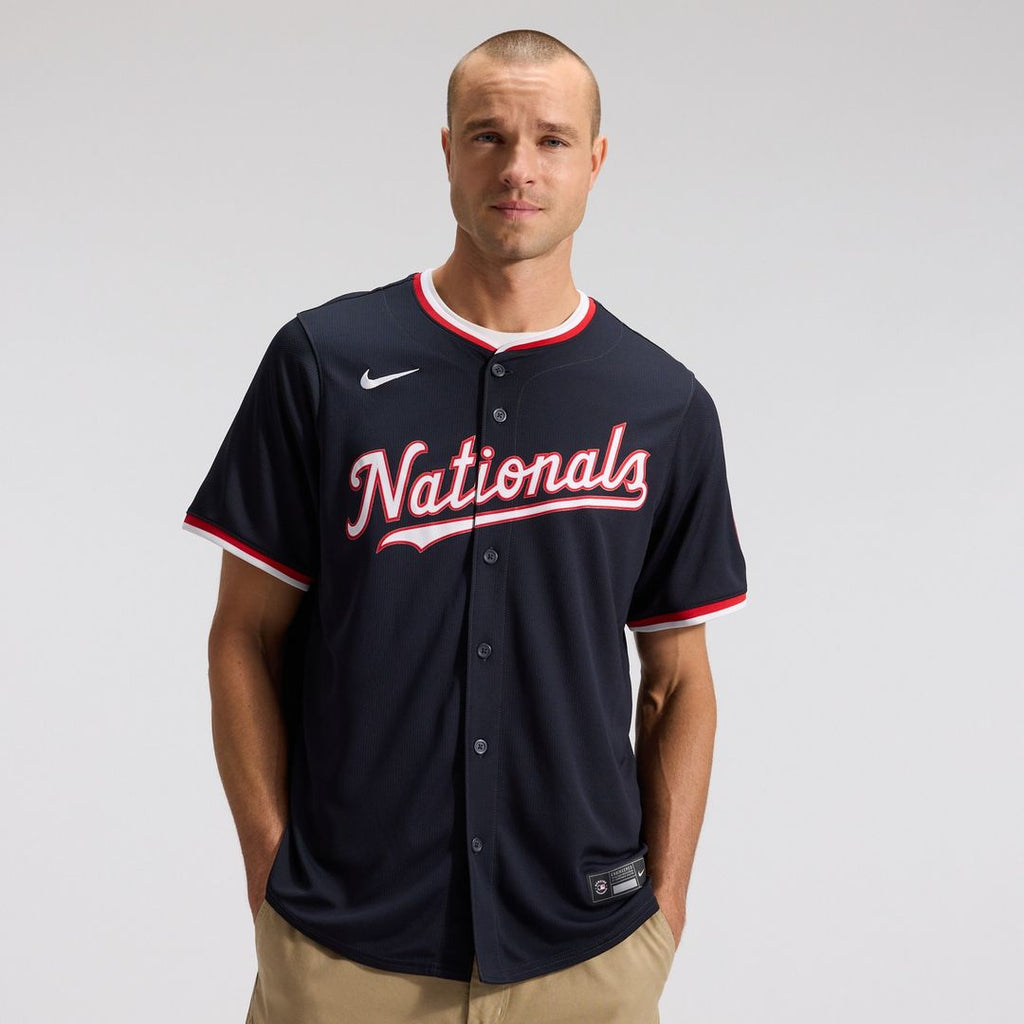James Wood Washington Nationals Nike Alternate Limited Player Jersey - Navy