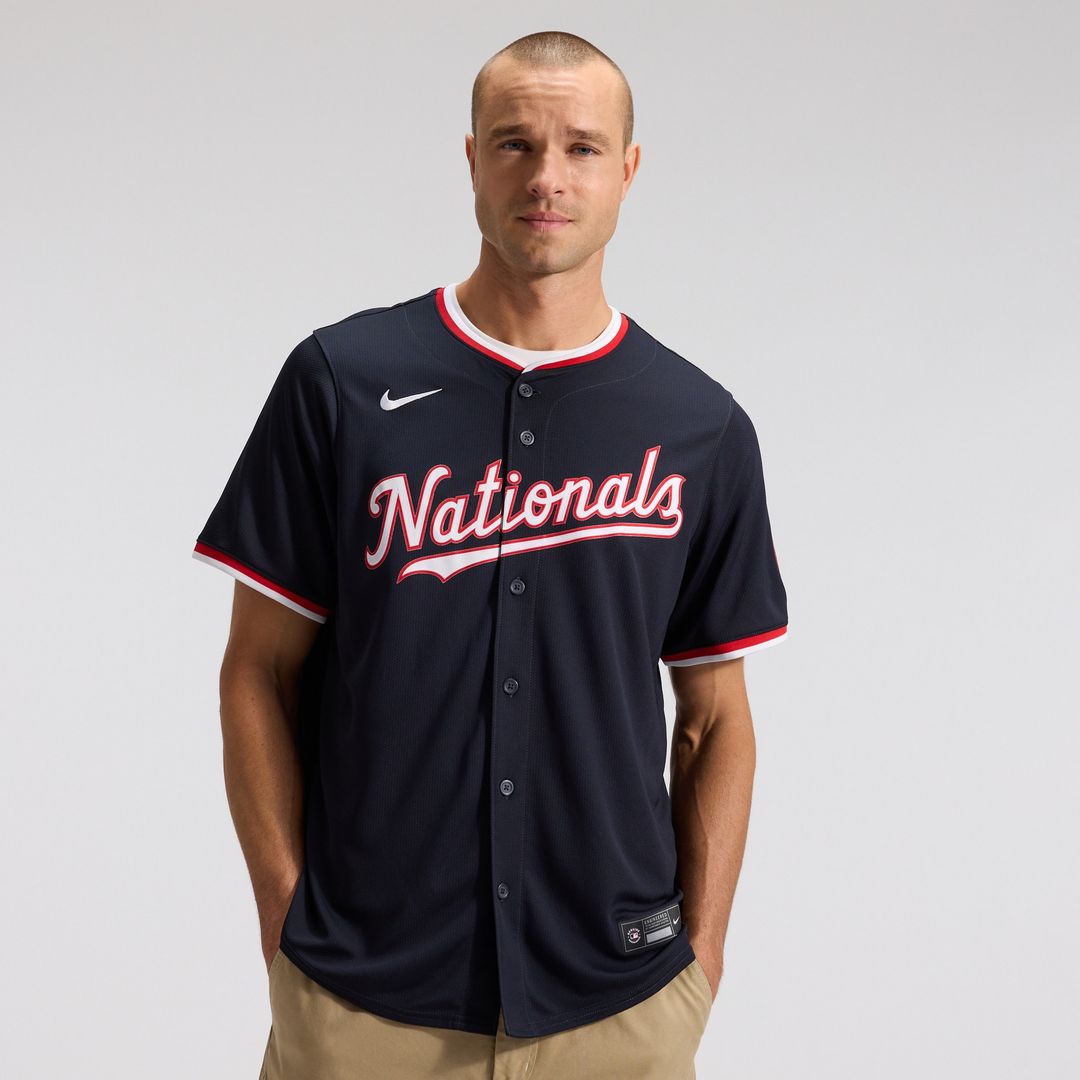 James Wood Washington Nationals Nike Alternate Limited Player Jersey - Navy