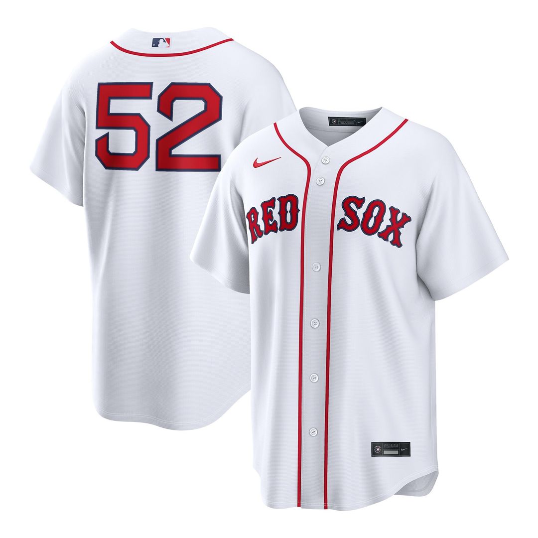 Wilyer Abreu Boston Red Sox Nike Home Replica Jersey - White
