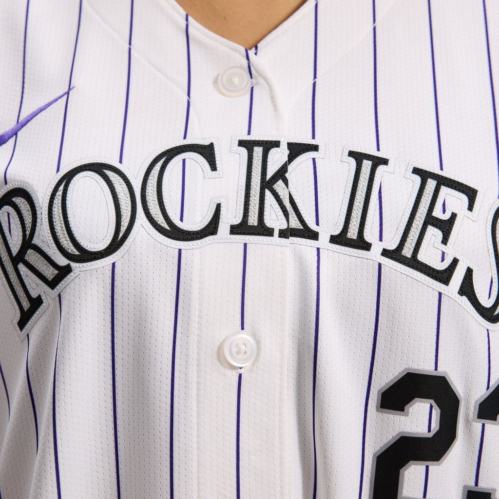 Kris Bryant Colorado Rockies Nike Women's Home Limited Player Jersey - White