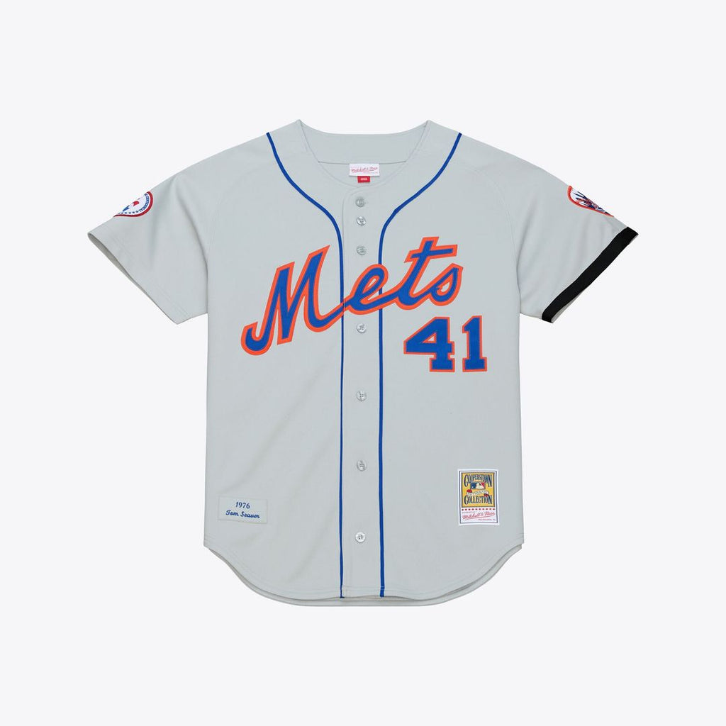 Tom Seaver New York Mets Mitchell & Ness 1976 Authentic Jersey - Gray