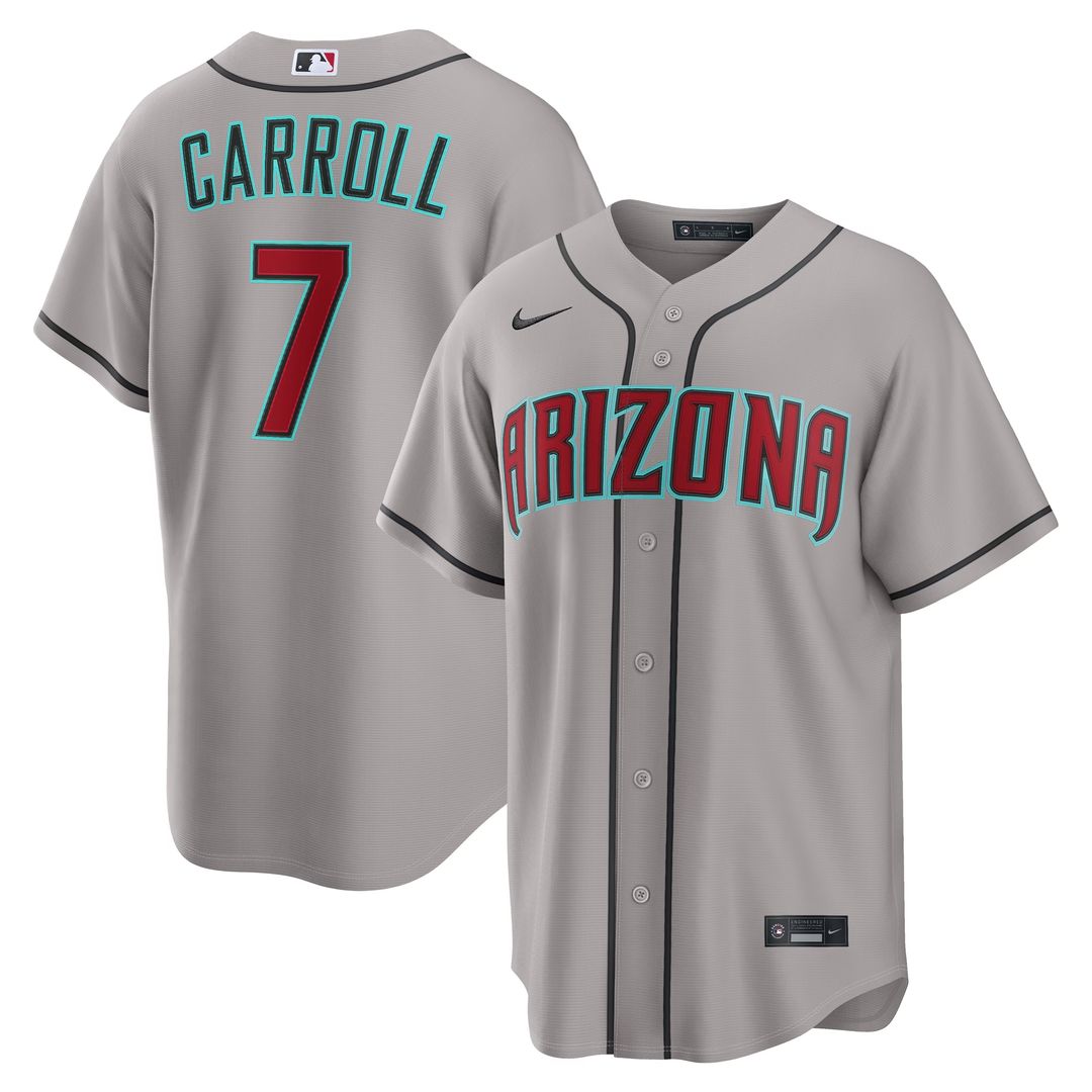 Corbin Carroll Arizona Diamondbacks Nike Alternate 2 Replica Jersey - Crimson