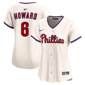 Ryan Howard Philadelphia Phillies Nike Women's Alternate 2 Limited Jersey – Cream