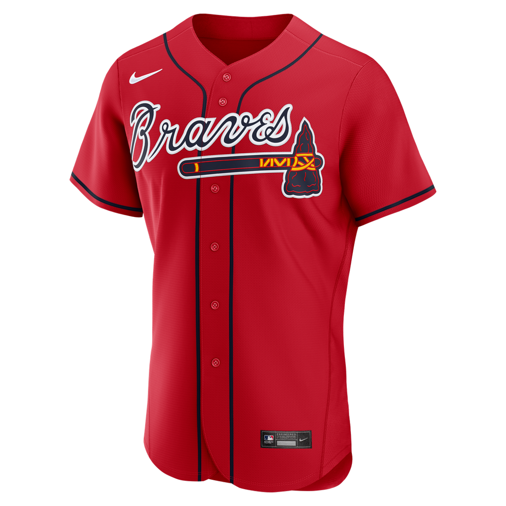 Drake Baldwin Atlanta Braves Nike Alternate MLB Awards Authentic Jersey - Navy