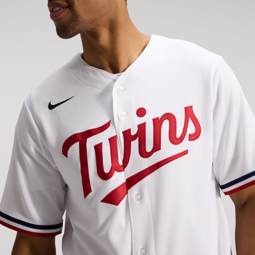 Minnesota Twins Nike Road Replica Team Jersey - Gray