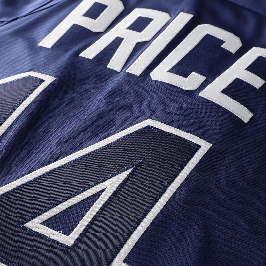 David Price Tampa Bay Rays Mitchell & Ness Authentic Batting Practice Jersey - Blue