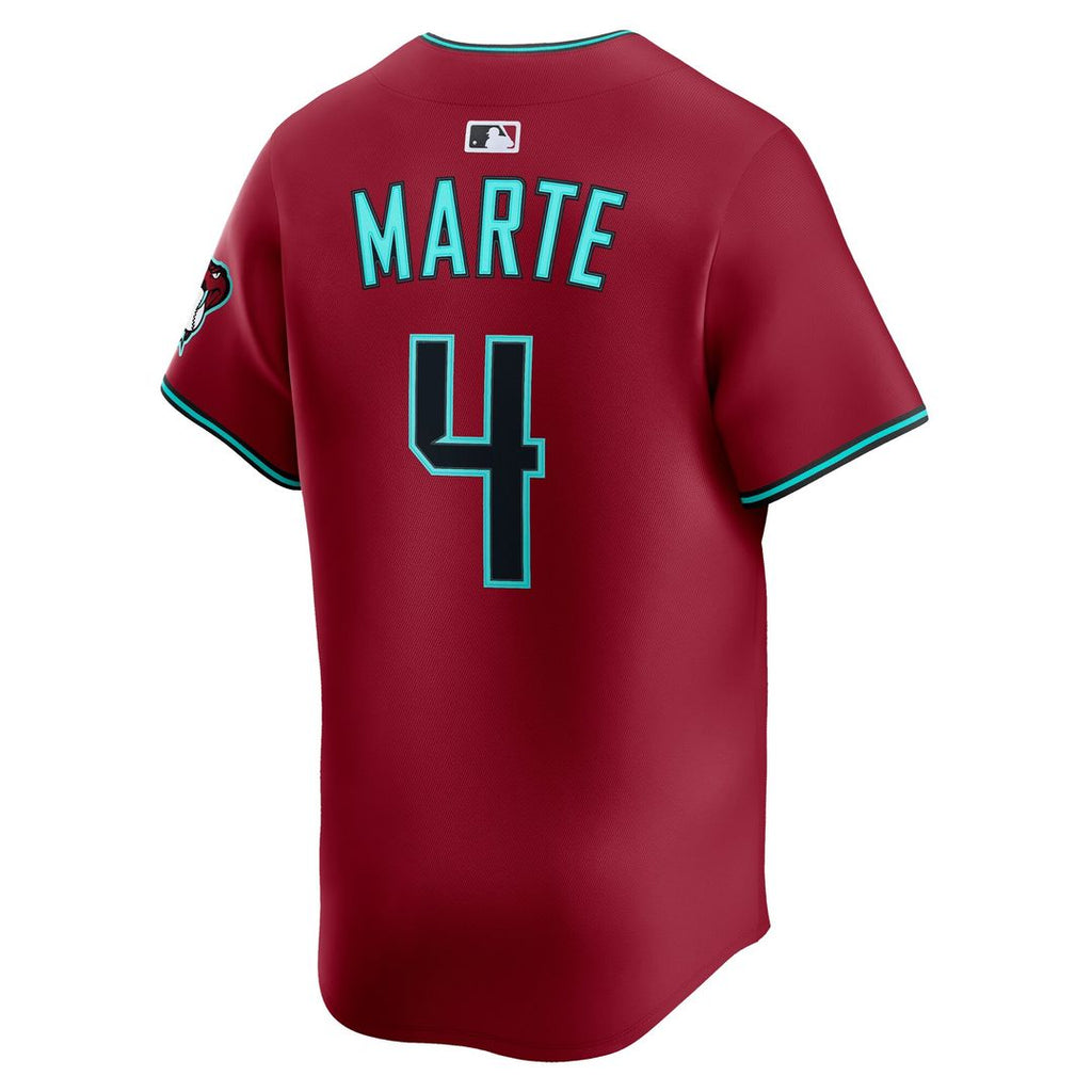 Ketel Marte Arizona Diamondbacks Nike Alternate Limited Jersey - Black