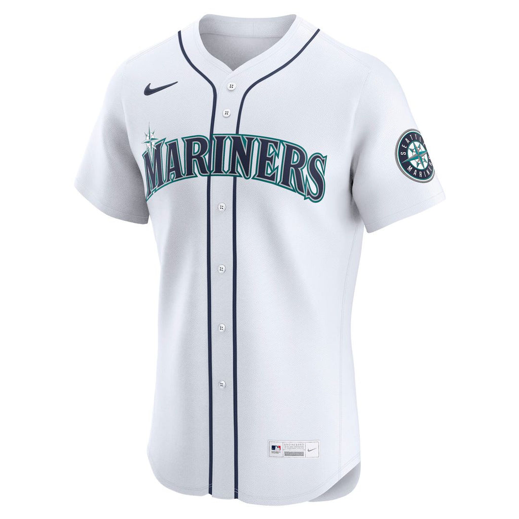 Julio Rodríguez Seattle Mariners Nike Home Elite Jersey - White