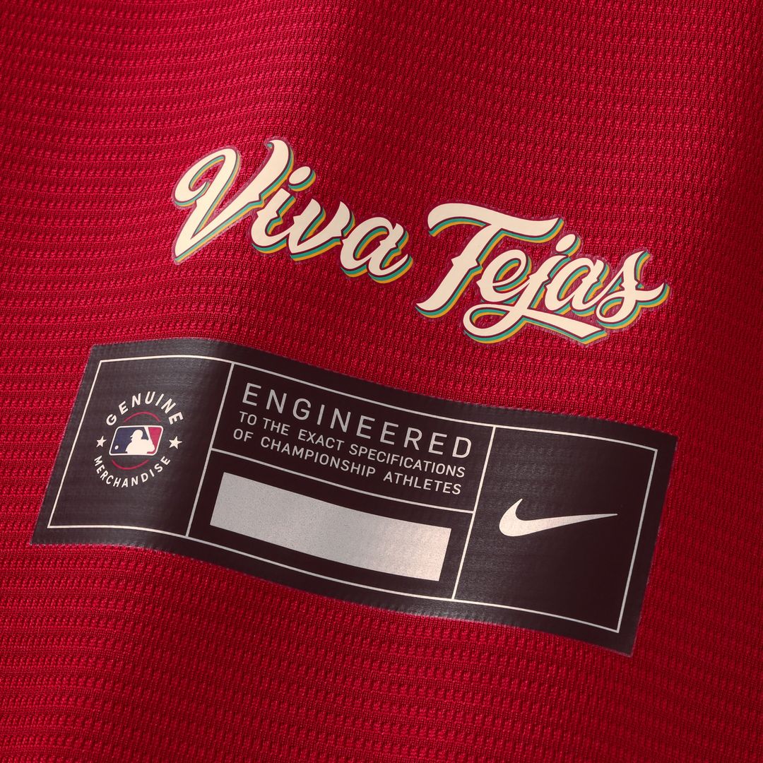 Joc Pederson Texas Rangers Nike 2026 City Connect Stadium Jersey - Red