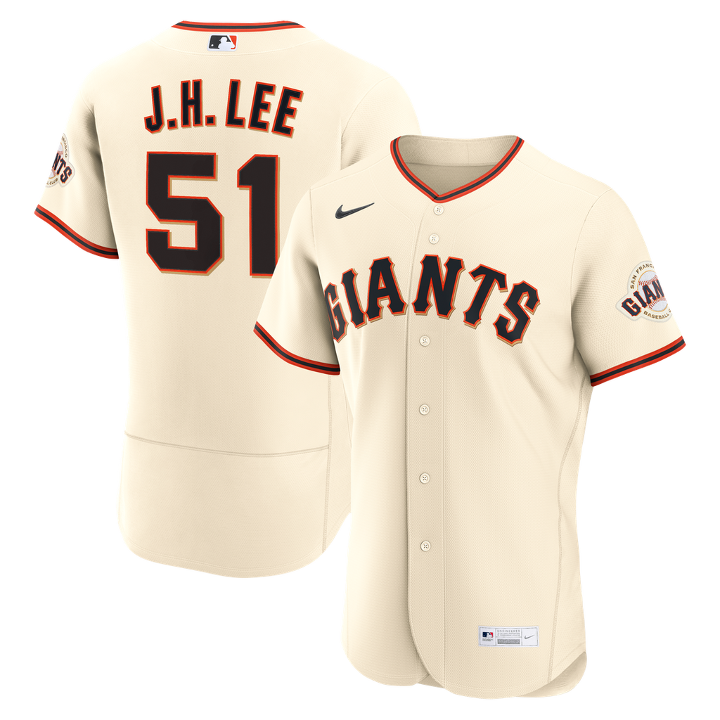 Jung Hoo Lee San Francisco Giants Nike Home Authentic Jersey - Cream