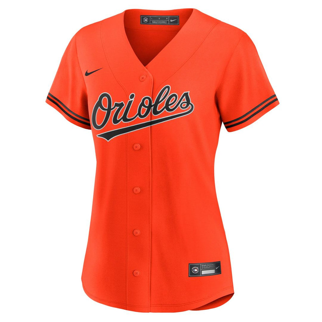 Adley Rutschman Baltimore Orioles Nike Women's Alternate Replica Player Jersey - Orange