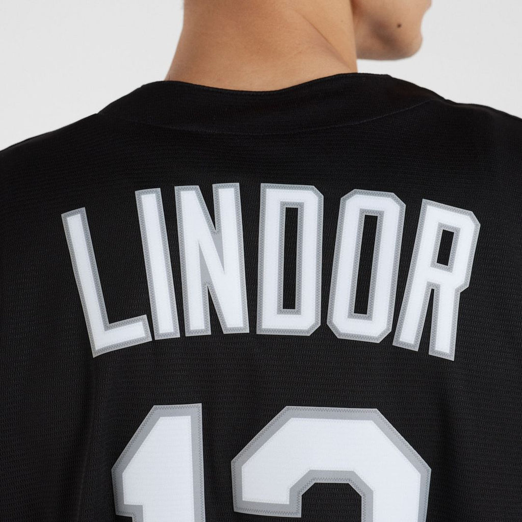Francisco Lindor New York Mets Nike  Replica Player Jersey - Black