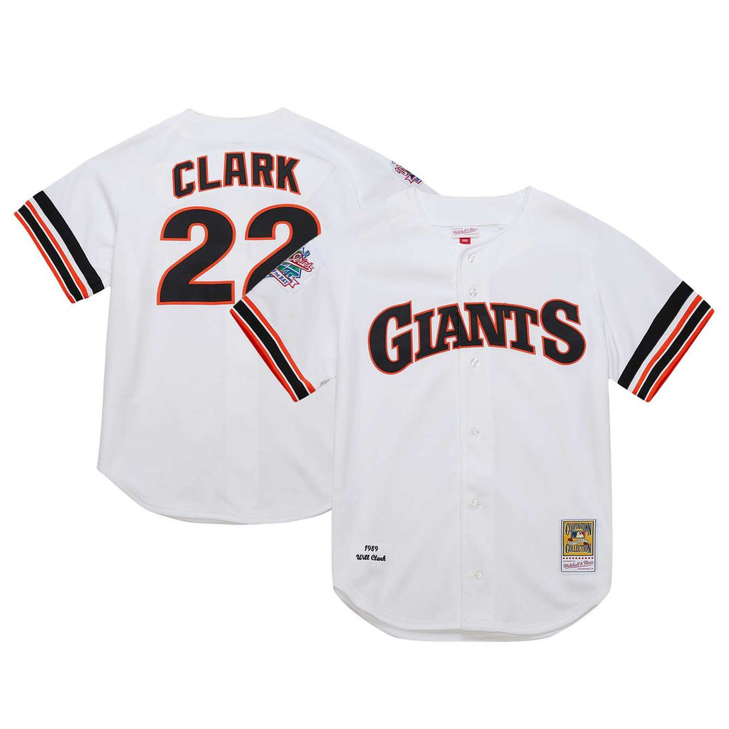 Will Clark San Francisco Giants Mitchell & Ness Cooperstown Collection 1989 Authentic Jersey - White