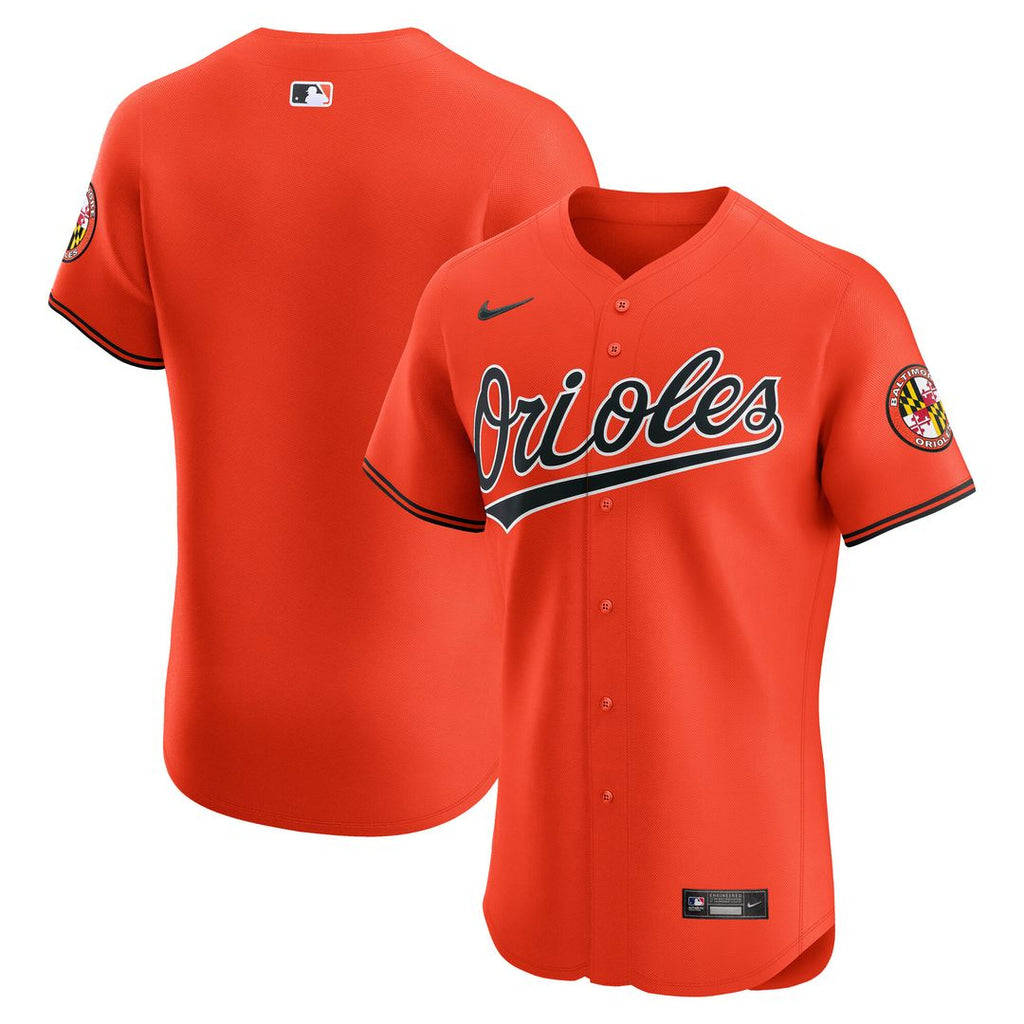 Baltimore Orioles Nike Alternate 2  Elite Jersey - Orange