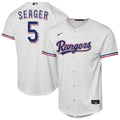 Corey Seager Texas Rangers Nike Youth Home Replica Player Jersey - White