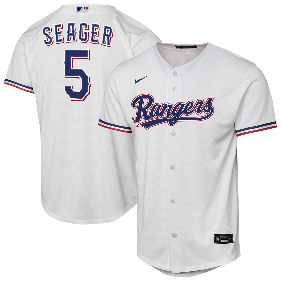 Corey Seager Texas Rangers Nike Youth Home Replica Player Jersey - White
