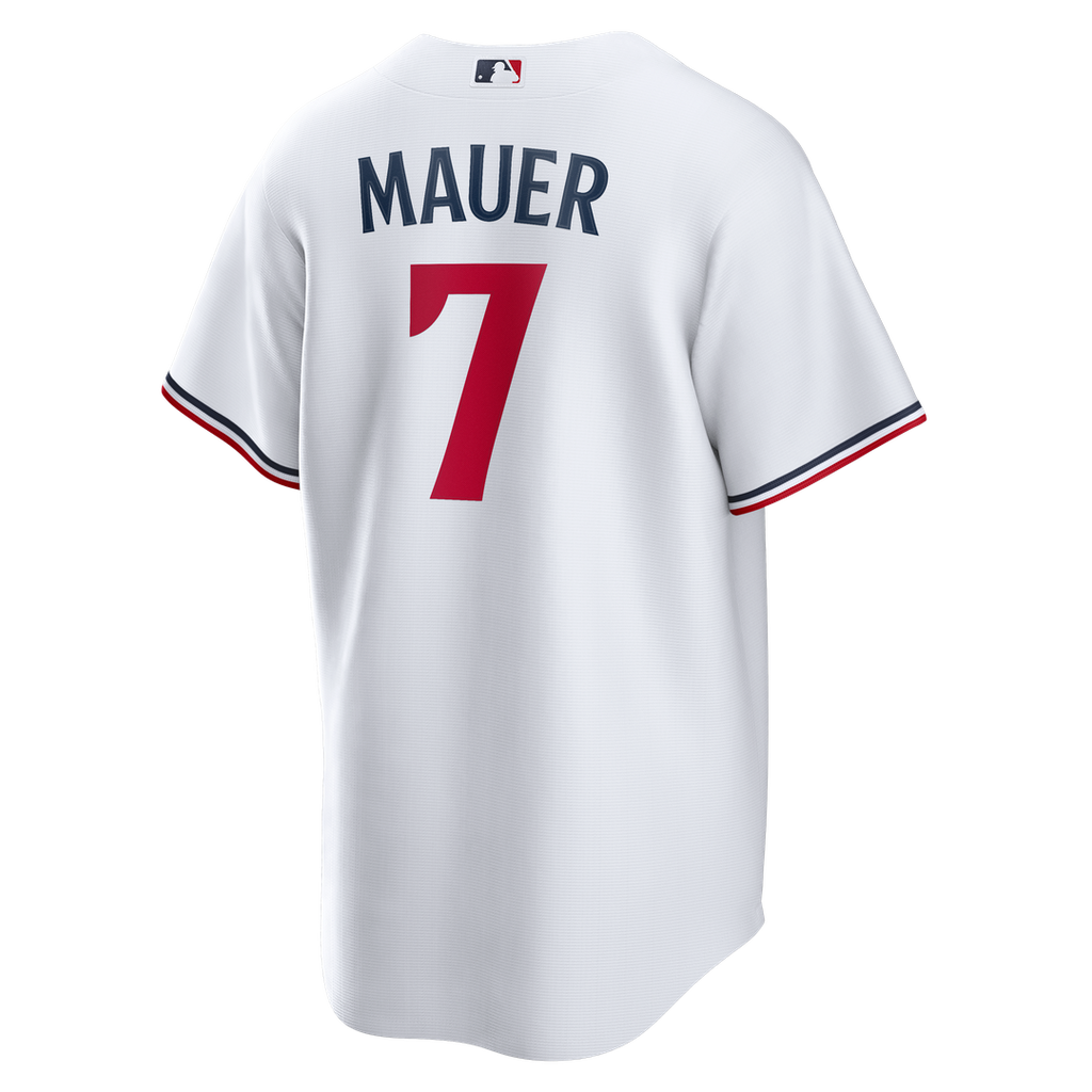 Joe Mauer Minnesota Twins Nike Home Retired Player Replica Jersey - White