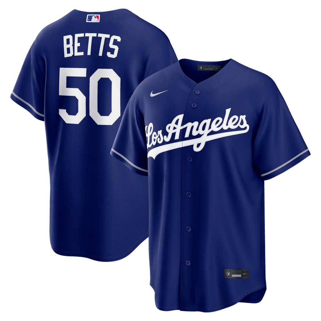 Mookie Betts Los Angeles Dodgers Nike Alternate Replica Jersey - Royal