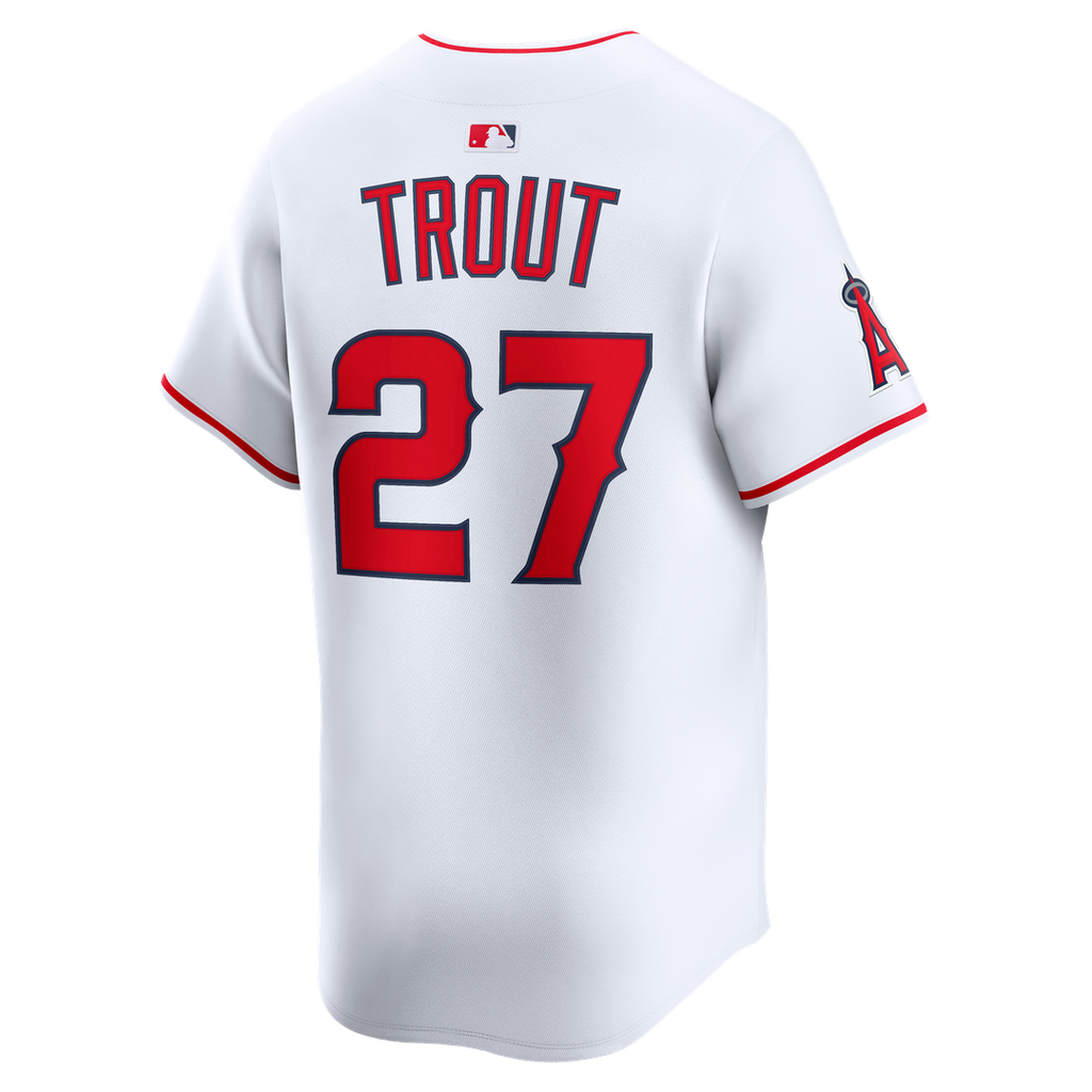 Mike Trout Los Angeles Angels Nike Alternate Limited Player Jersey - Red