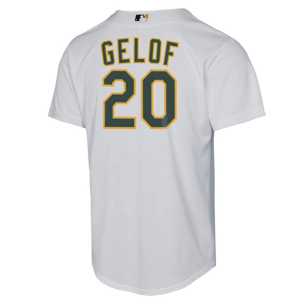 Zack Gelof Athletics Nike Youth Home Replica Player Jersey - White