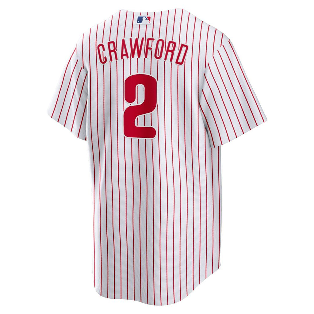 Justin Crawford Philadelphia Phillies Nike Home Replica Jersey - White