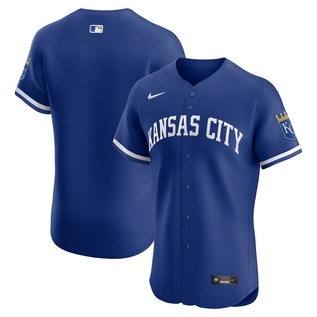 Kansas City Royals Nike Alternate Elite Jersey - Light Blue