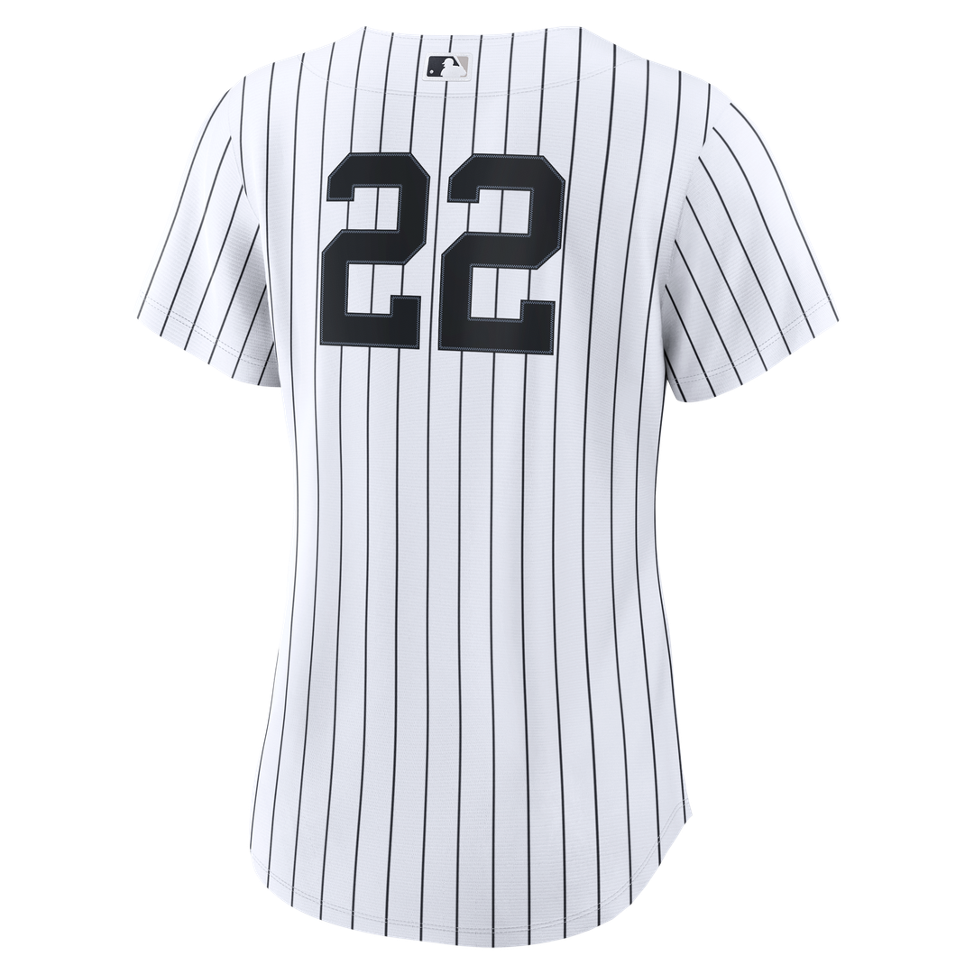Ben Rice New York Yankees Nike Women's Home Replica Jersey - White
