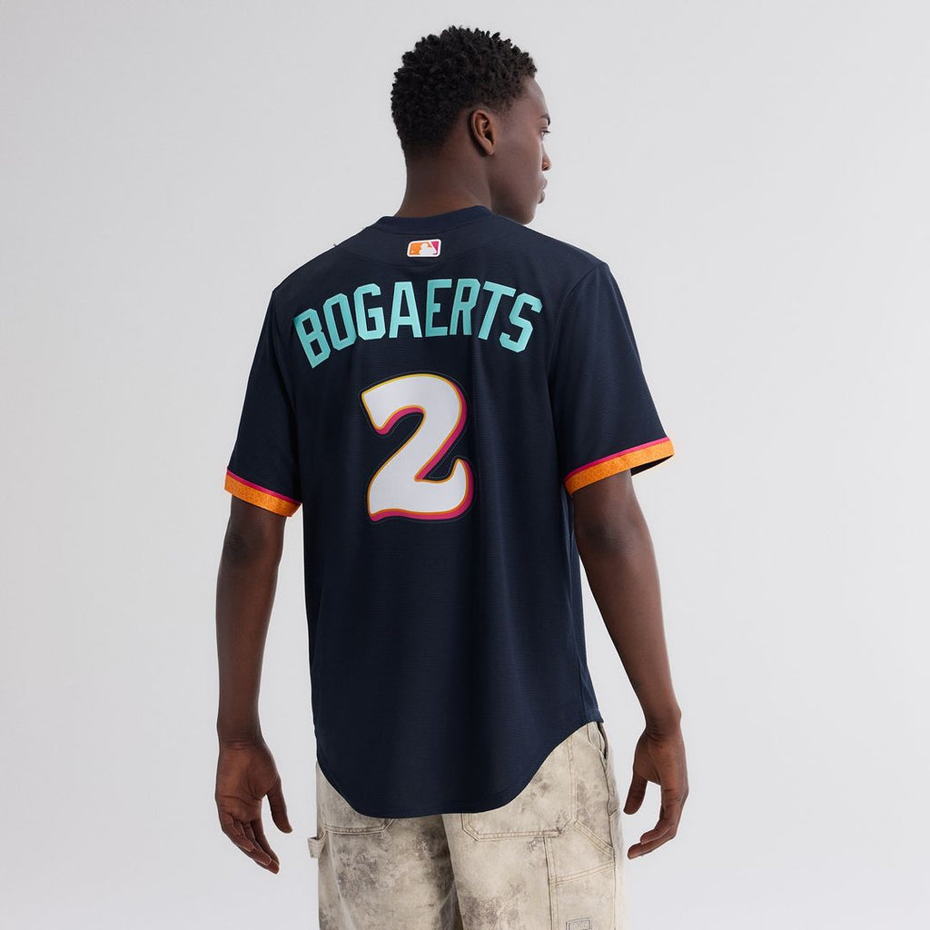 Xander Bogaerts San Diego Padres Nike 2026 City Connect Stadium Jersey - Obsidian