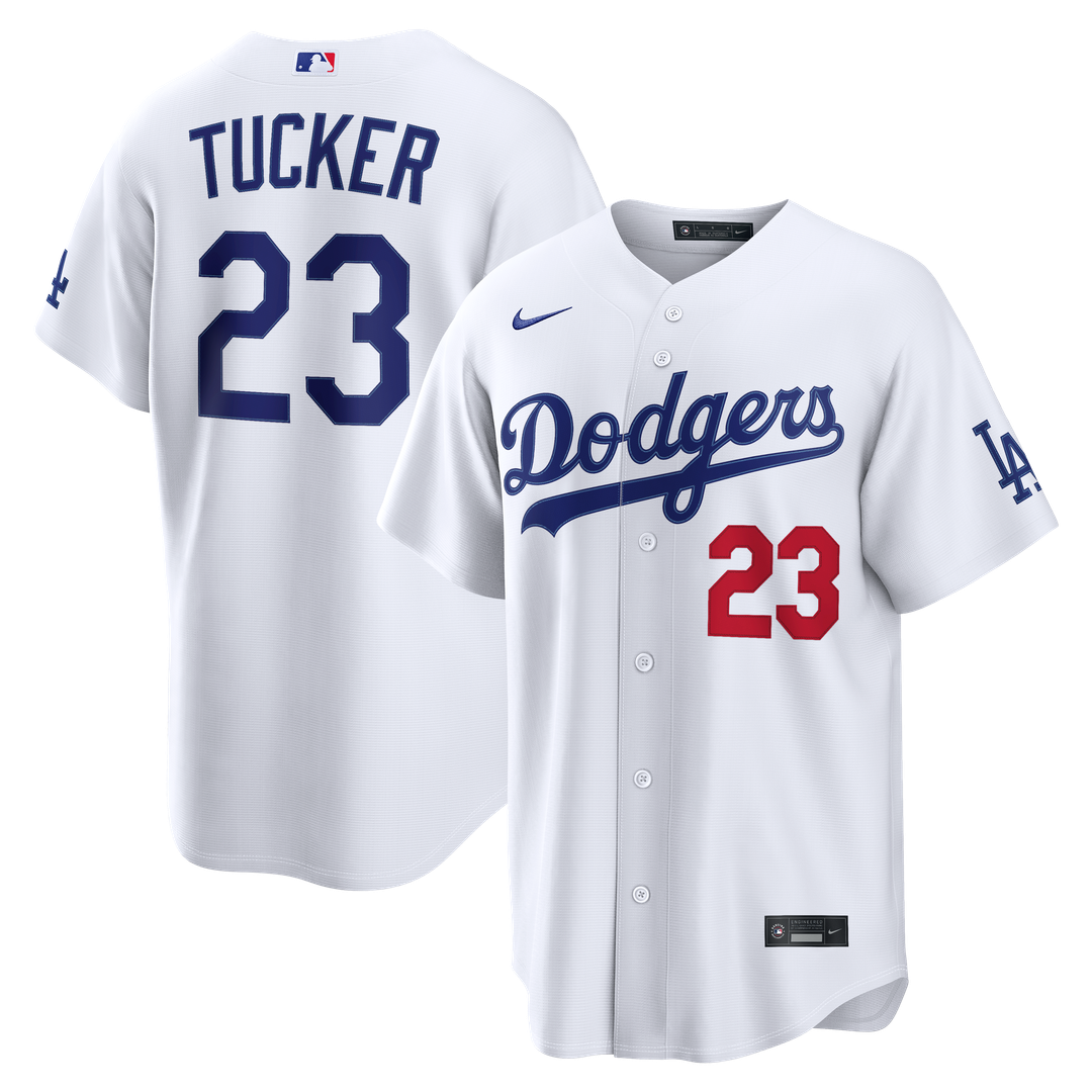 Kyle Tucker Los Angeles Dodgers Nike Home Stadium Jersey - White