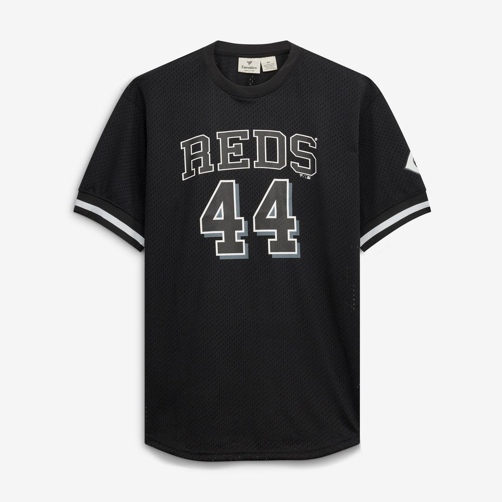 Elly De La Cruz Cincinnati Reds Fanatics Big & Tall Heavyweight Mesh Jersey - Black/White