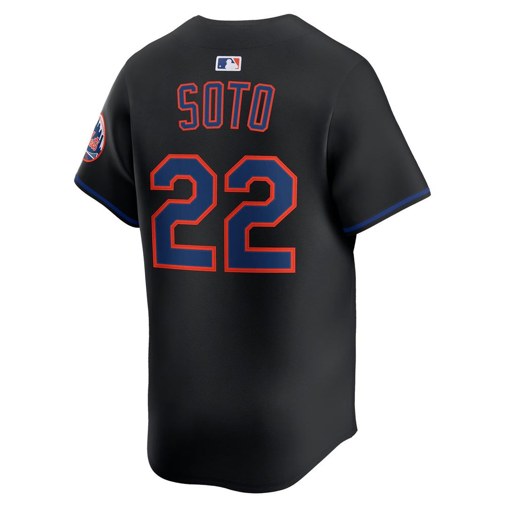 Juan Soto New York Mets Nike Alternate Limited Jersey - Black