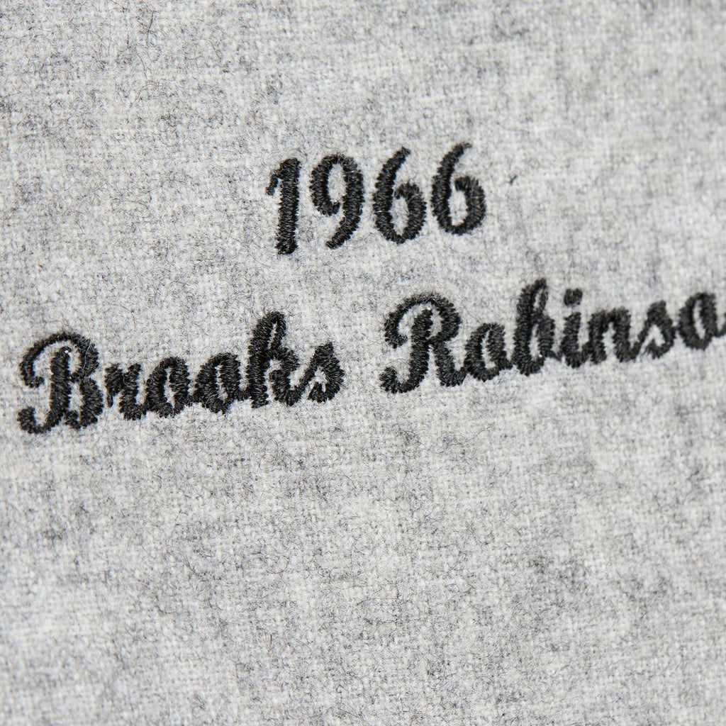 Brooks Robinson Baltimore Orioles Mitchell & Ness Cooperstown Collection 1966 Authentic Jersey - Gray