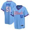 Chris Sale Atlanta Braves Nike 2026 City Connect Stadium Jersey - Powder Blue